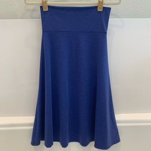 Lularoe Blue Azure Skirt XS